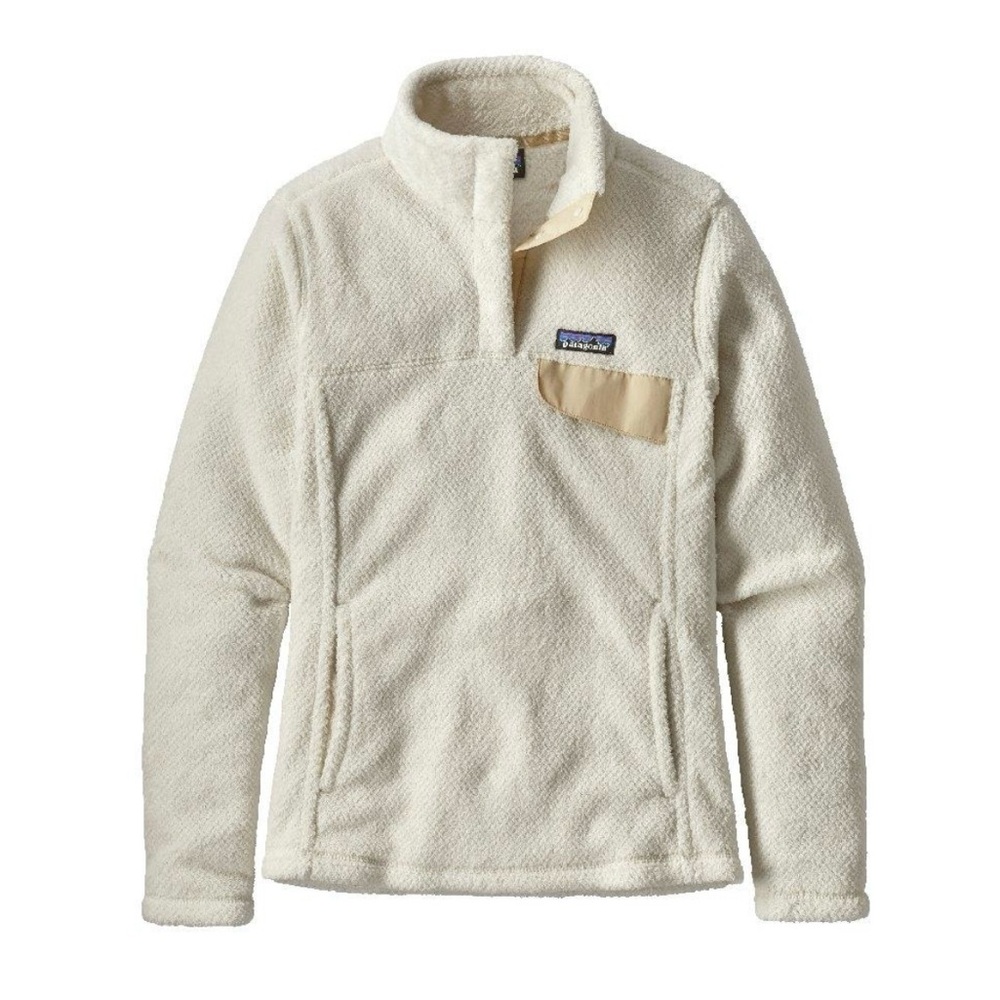 Patagonia Re-Tool Snap Fleece Pullover - raw linen